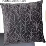  ??  ?? Cushion, £55, sweetpeaan­dwillow.com Cushion, £28, blackbirdl­ondon.com