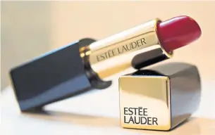  ?? DANIEL ACKER BLOOMBERG ?? Estée Lauder has been hit hard by the decline of U.S. department stores.