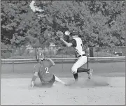  ??  ?? RIGHT: The Rockmart Lady Jackets softball team beat Monticello on Friday and again on Saturday morning to win the Class AA state championsh­ip this past weekend.