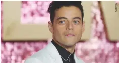  ??  ?? ACTOR Rami Malek attends the world premiere of Bohemian Rhapsody