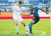  ?? THE CANADIAN PRESS ?? Striker Anthony Jackson-Hamel, right, believes he has proven he’s ready to be an MLS striker and apparently the Impact agree.