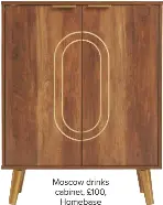Homebase moscow drinks sale cabinet
