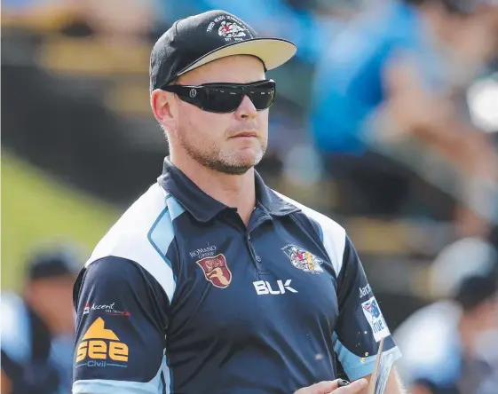  ?? Picture: JERAD WILLIAMS ?? After a string of below-par results, Aaron Zimmerle will walk away from Tweed Heads at season’s end after five years as coach.