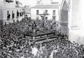  ?? ABC ?? Década de los 30: un Domingo de Ramos en San Julián