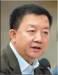  ??  ?? 湖南張家界前副市長程­丹峰為前全國政協副主­席蘇榮的女婿。(中新社)
