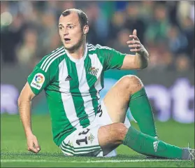  ?? FOTO: GETTY ?? Roman Zozulya, en una imagen cuando jugaba en el Betis