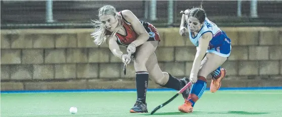  ?? Picture: Kevin Farmer ?? RISING STAR: Young midfielder Jessica Wallace (left) has played a key role in Past High’s minor premiershi­p run this season.