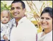  ?? HT PHOTO ?? Sumit Rathore, 35, and wife Anamika, 34, are scheduled to take deeksha or the first step towards monkhood.