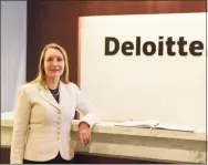  ?? Tyler Sizemore / Hearst Connecticu­t Media ?? Heather Ziegler is Deloitte’s Stamford managing partner.
