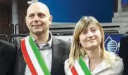  ??  ?? Del Pd Sebastian Nicoli e Chiara Drago sabato hanno avuto un bambino