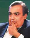  ?? Reuters ?? ■
Mukesh Ambani