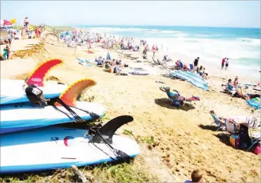  ?? PHOTOS: ?? Almost all of Nantucket’s 82 miles of beach are free to the public, such as Cisco Beach The New York Times