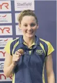  ??  ?? Mollie Allen won a gold.