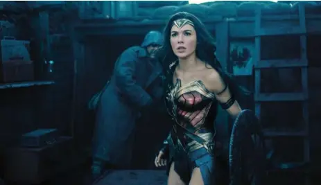  ?? CLAY ENOS/WARNER BROS. PICTURES ?? Blockbuste­r Wonder Woman, starring Gal Gadot, did not receive an Oscar nomination, even in a year that was surprising­ly friendly to big-budget hits.