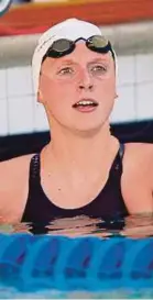  ??  ?? Katie Ledecky