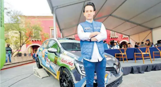  ?? FOTOS: FRANCISCO MEZA ?? leonés
Gustavo
Uriostegui estará en el
Rally de las
Naciones a bordo de un autómovil
Renault
Clío
Rally5 que el leonés se consagró Campeón Junior del serial NACAM