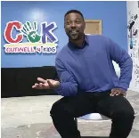  ?? The Sentinel-Record/Donald Cross ?? ■ Cutwell 4 Kids founder Anthony Tidwell talks about his plan to speak at National Park College on Thursday.