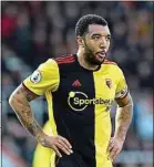  ??  ?? Troy Deeney, capitaine de Watford.