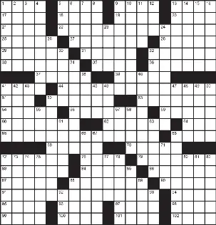 canada crossword colossal newspapers english