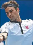  ??  ?? Roger Federer.