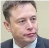  ??  ?? Elon Musk