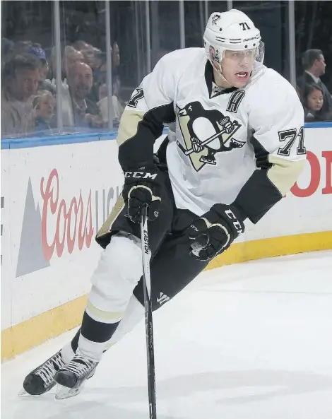  ?? Jared Silber/ NHLI via Gett y Images ?? The Penguins should be listening to all pitches for former Hart Trophy winner Evgeni Malkin, Jim Matheson says.