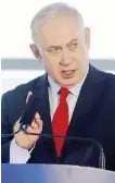  ?? LaPresse ?? Sulle spine B. Netanyahu