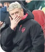  ??  ?? Arsenal boss Arsene Wenger