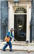  ?? Foto: dpa ?? Downing Street 10. Ist die Tür für einen Brexit-Deal endgültig zu?