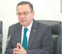  ??  ?? El senador morenista Germán Martínez Cázares fue uno de los legislador­es que presentaro­n la acción de inconstitu­cionalidad.