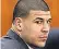  ??  ?? Aaron Hernandez in court during his trial for a double murder in Boston, for which he was acquitted