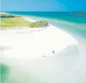  ?? FLORIDA STATE PARKS ?? Caladesi Island State Park has been ranked No. 2 on the Dr. Beach best beaches in the U.S. list.