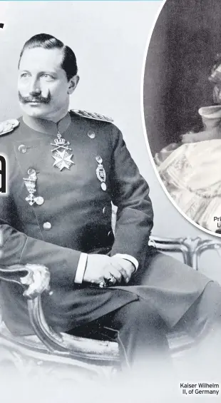  ?? ?? Kaiser Wilhelm II, of Germany