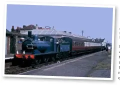  ?? STEVE ALLEN COLLECTION ?? ‘J15’ No. 564 at Sheringham on May 12 1968 on the date of a Flying Scotsman-hauled railtour to Norwich (passengers reached the NNR by coach).