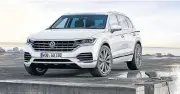  ??  ?? Our artist’s rendition of the new Touareg that is due in SA in the third quarter of 2018.