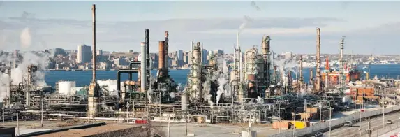  ??  ?? Imperial Oil says it has received multiple offers to purchase its Dartmouth refinery in Nova Scotia and expects to make a decision on the sale later this year.