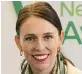  ?? ?? Jacinda Ardern