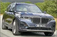  ?? BMW PHOTO ?? 2019 BMW X7.