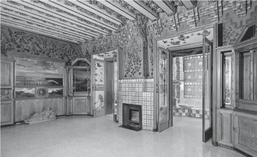  ?? Fotos: dpa ?? Antoni Gaudí hatte die Casa Vicens in Barcelona einst als Sommersitz für einen wohlhabend­en Makler geschaffen.