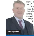  ??  ?? John Sparkes