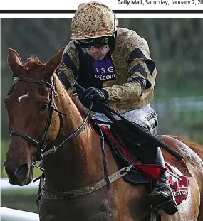  ?? PA ?? The next big thing: Yorkhill, here with Ruby Walsh, looks impressive