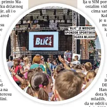  ??  ?? “blic“je medijski sponzor sportskih igara mladih