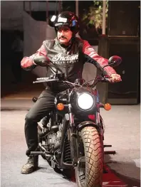  ??  ?? Pankay Dubey, managing director and country head, Polaris India on the Bobber