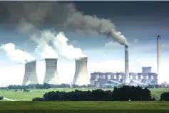  ?? SA ?? Thermal power stations are the major energy producers in