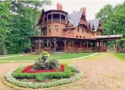  ?? ?? A file photo of the Mark Twain House & Museum in Hartford. In Redding, the historic Stormfield property and replica villa has a new owner, where the author and humorist spent his final few years.