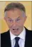  ??  ?? Tony Blair