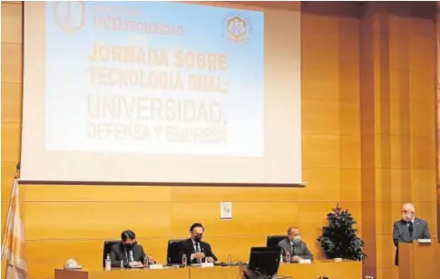  ?? Á. CARMONA ?? Un momento del acto inaugural de las jornadas celebradas ayer por el Consejo Social de la UCO