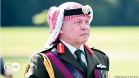  ??  ?? King Abdullah II said the sedition had been "nipped in the bud"