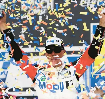  ?? AP FILE ?? Kevin Harvick will retire at the end of the NASCAR Cup season. The 47-year-old former series champ will move into the TV booth in 2024.