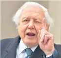  ?? Picture: PA. ?? Sir David Attenborou­gh’s Blue Planet show put plastic waste in the spotlight.